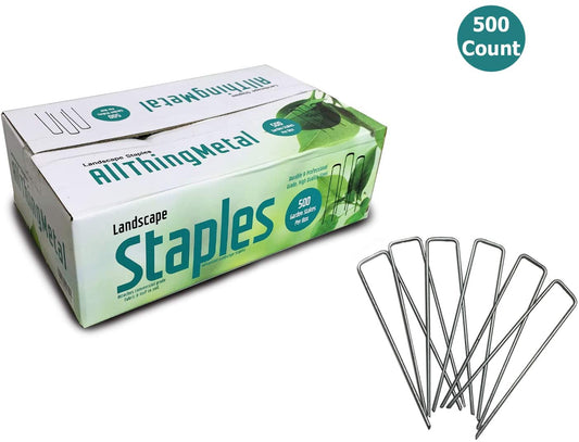 Montresor ThingMetal Galvanized Sod Staples 6 Inch (500 count Extra Heavy Duty)