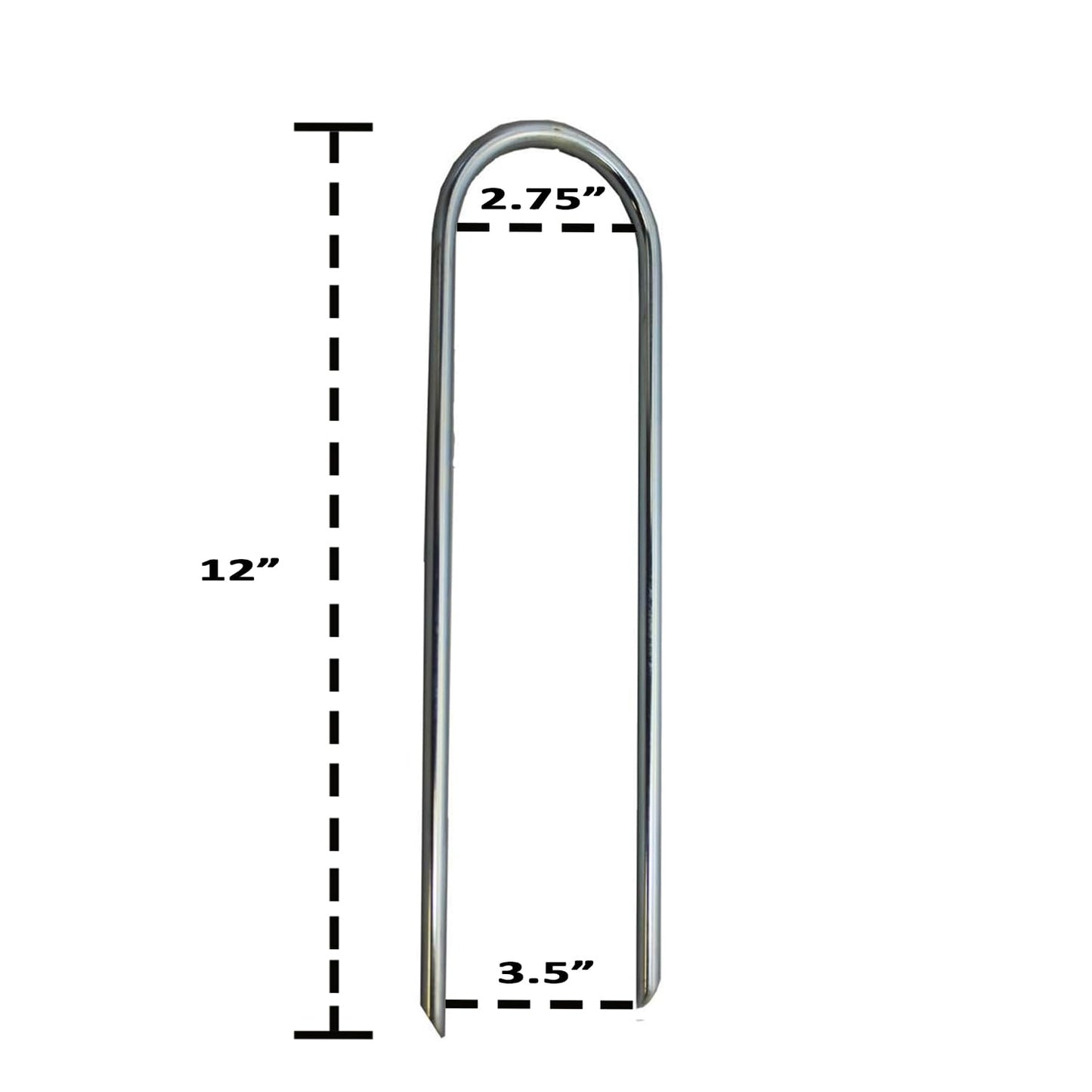 Montresor Heavy Duty Trampoline Stakes, Safety Ground Anchors, 4 Pack