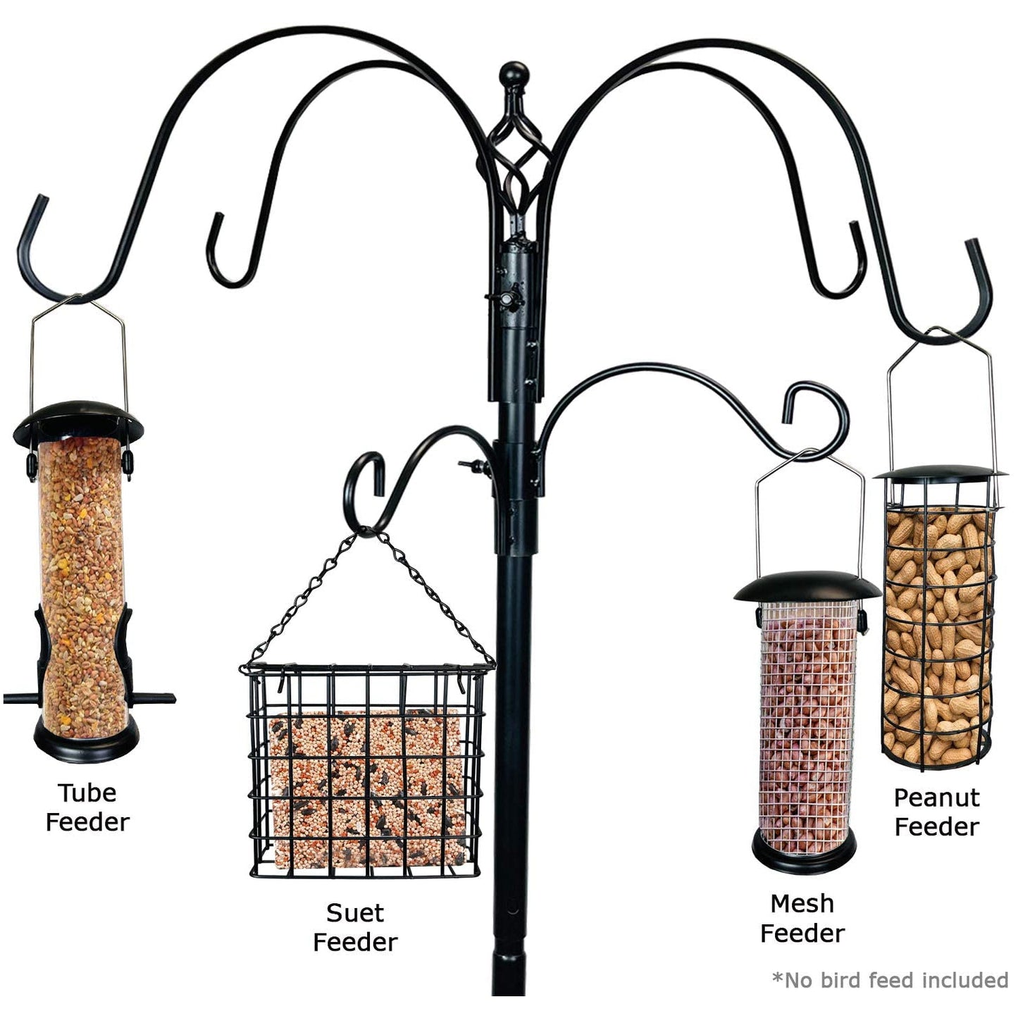 Montresor Deluxe Premium Bird Feeding Station, 22" Wide x 91" Tall