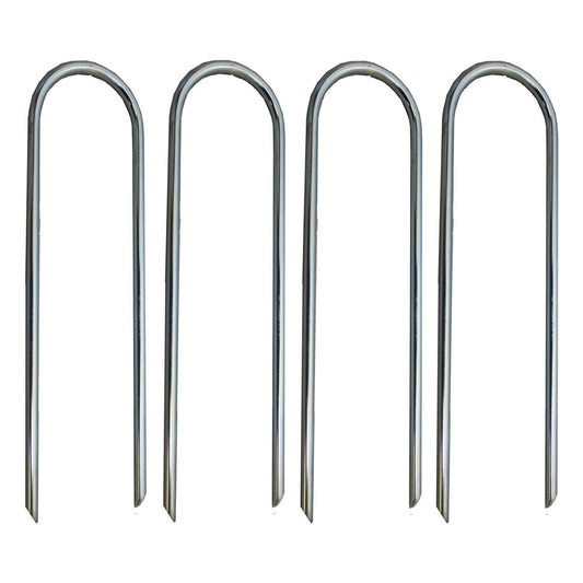Montresor Heavy Duty Trampoline Stakes, Safety Ground Anchors, 4 Pack