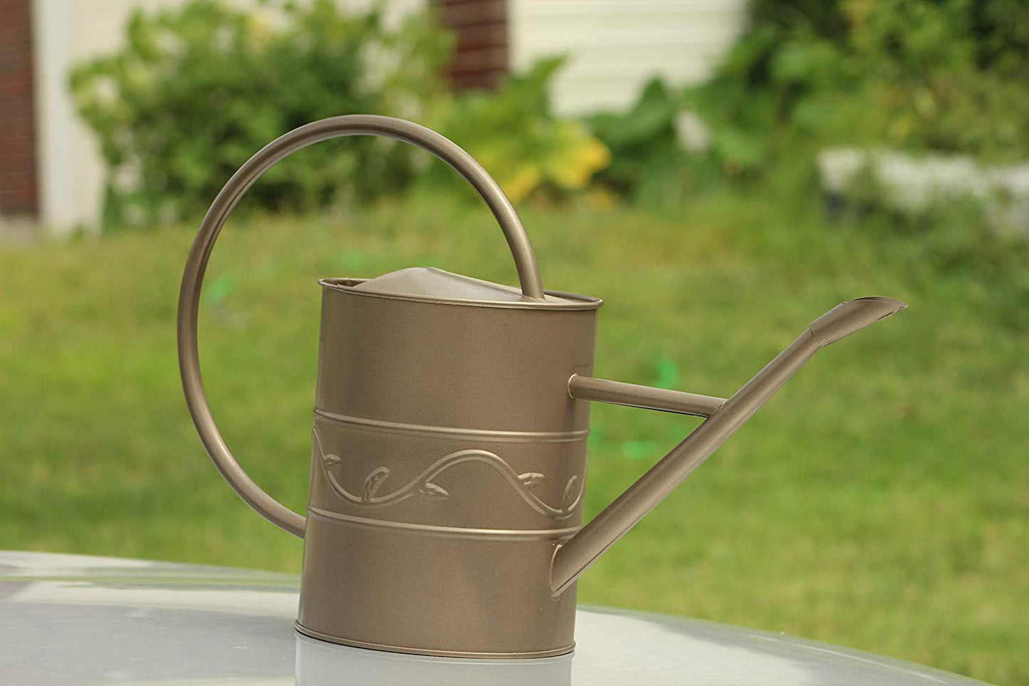 Montresor Bronze Watering Can for Outdoor and Indoor Plant Watering