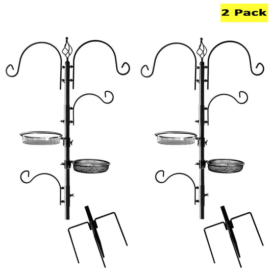 Montresor Bird Feeding Station for Outside -Multi Bird Feeder Pole Stand Kit